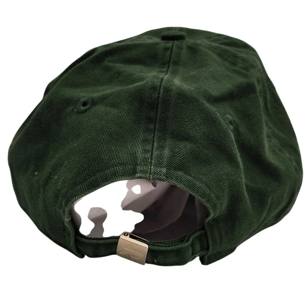 Reebok NFL New York Jets Hat Mens Green Cotton Adjustable Strap Dad Cap Logo - Picture 9 of 9